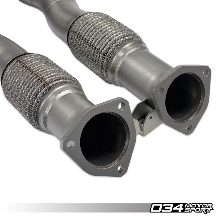 Cast Stainless Steel Performance Downpipe, Audi 8S TTRS and 8V.5 RS3 - Harrys Euro