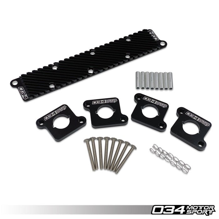 Billet Aluminum Coil Pack Hold Down Bracket Kit for Audi B5/B6 A4, 8N TT, VW, MkIv/MkVI Beetle, MkIV GLI/Golf/GTI/Jetta/Rabbit, B5 Passat 1.8T