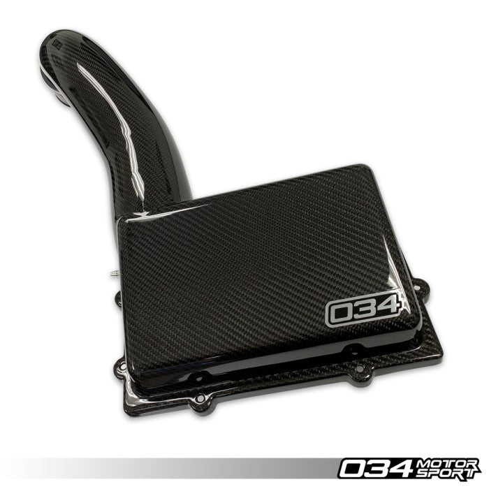 X34 Carbon Fiber MQB Cold Air Intake System, 8V Audi A3/S3/TT/TTS & MkVII VW Golf/GTI/R & MkVII VW GLI, 1.8T/2.0T Gen 3