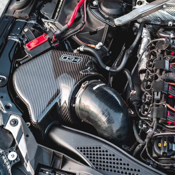 X34 Carbon Fiber Intake System, B9/B9.5 AUDI A4/ALLROAD & A5 2.0 TFSI