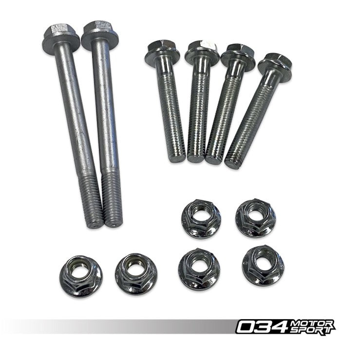 034Motorsport Upper Control Arm Hardware Kit for Audi B8/B8.5 Allroad/A4/A5/Q5/RS5/S4/S5/SQ5 and C7/C7.5 A6/A7/S6/S7