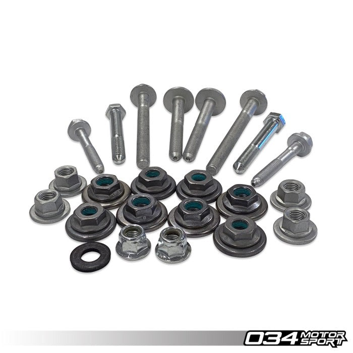 034Motorsport Lower Control Arm M12 Hardware Kit for early Audi B8 Allroad/A4/A5/Q5/RS5/S4/S5/SQ5 and C A6/A7/S6/S7