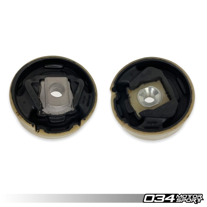 034Motrsport Billet Spherical Dogbone Mount Performance Pack with Dogbone Pucks, Volkswagen & Audi MQB And MQB EVO With Manual Or 6-speed DSG