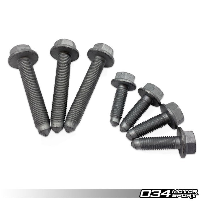 034Motorsport Transmission Mount Hardware Kit for Audi 8V A3/S3, Audi 8S TT/TTS, and VW MkVII Golf/GTI/R