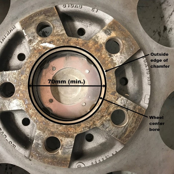 Wheel Spacer Pair, 10mm, Audi/Volkswagen 5x112mm with 57.1mm Centerbore 01