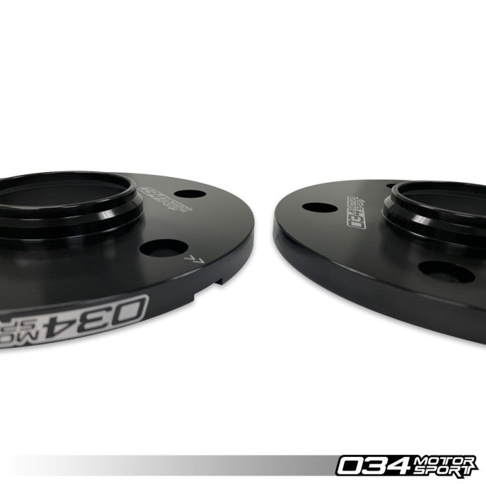 Wheel Spacer Pair, 10mm, Audi/Volkswagen 5x112mm with 57.1mm Centerbore 01