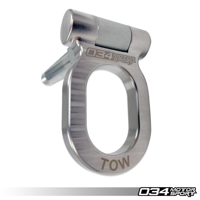 Motorsport Stainless Steel Tow Hook 105mm for Audi MQB/B8/B8.5/B9 and VW MQB - Harrys Euro