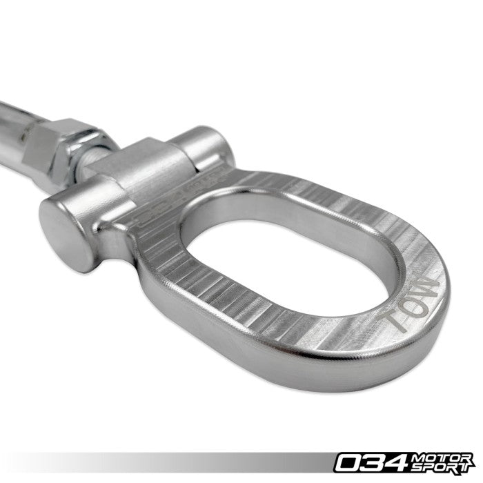 Motorsport Stainless Steel Tow Hook 105mm for Audi B8/B8.5/MQB