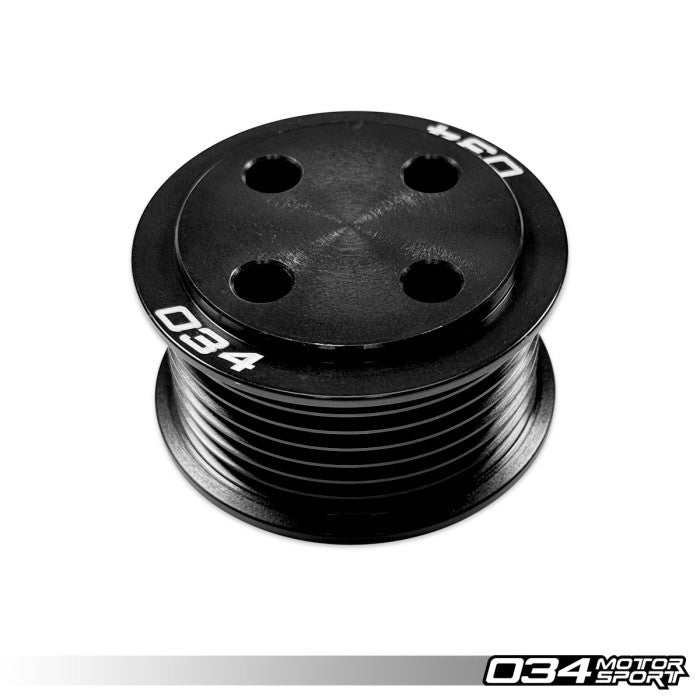 034Motorsport 3.0 TFSI Supercharger Pulley Upgrade, C7.5 Audi A6/A7, D4 A8 & 4M Audi Q7 3.0T