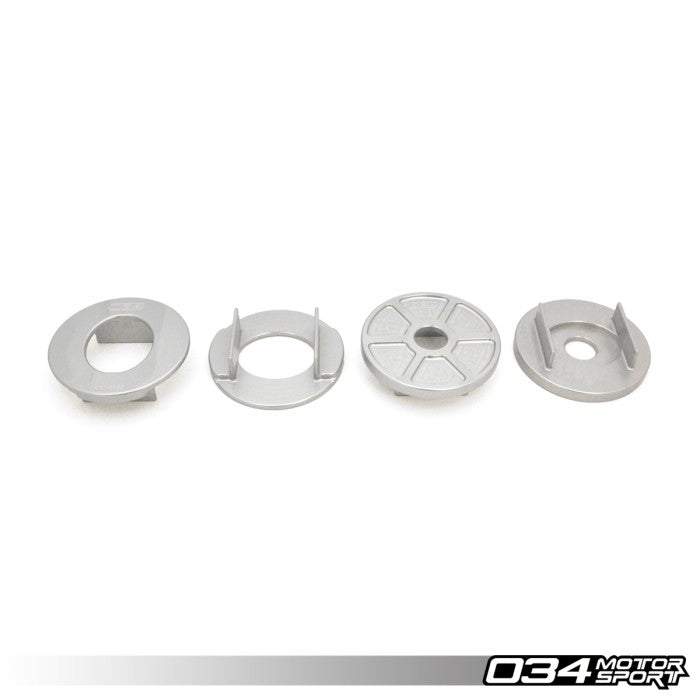 Billet Aluminum Rear Subframe Mount Insert Kit, B8/B8.5 Audi A4/A5 - Harrys Euro