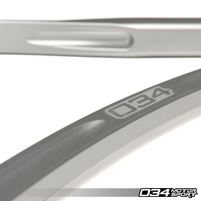034Motorsport Front Strut Brace, B9/B9.5 Audi A4/S4, A5/S5/RS5, Allroad, Billet Aluminum