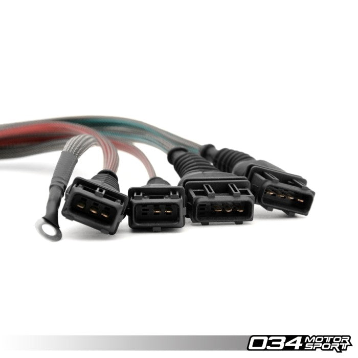 034Motorsport C4 Audi UrS4/UrS6 & S2/RS2 I5 20VT AAN/ABY/ADU Coil Pack Update Harness for 2.0T FSI Coils - 034-701-0001