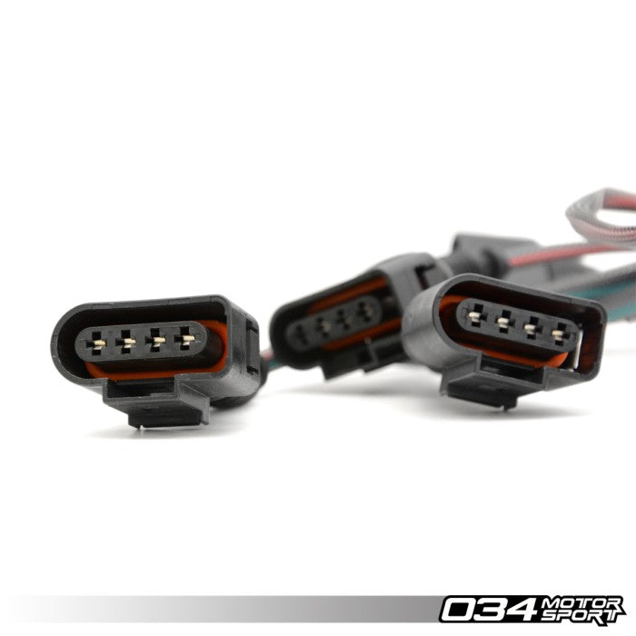 034Motorsport C4 Audi UrS4/UrS6 & S2/RS2 I5 20VT AAN/ABY/ADU Coil Pack Update Harness for 2.0T FSI Coils - 034-701-0001