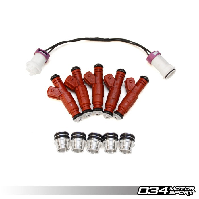 B3 Audi 80/90/Coupe Quattro I5 20V 7A EFI Injector Adapter Kit - 034-106-3020