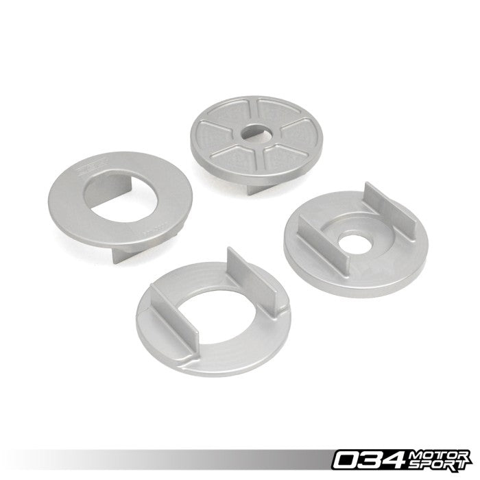 Billet Aluminum Rear Subframe Mount Insert Kit, B8/B8.5 Audi A4/A5 - Harrys Euro