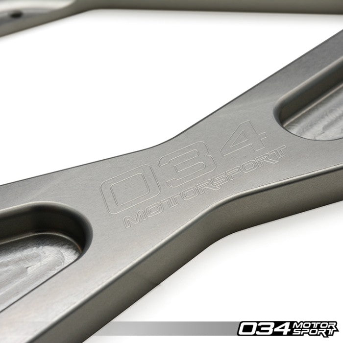 034Motorsport X-Brace Billet Aluminum Chassis Reinforcement, B8/B8.5 Audi A4/S4/RS4, A5/S5/RS5, Q5/SQ5, Allroad, & 95B Porsche Macan