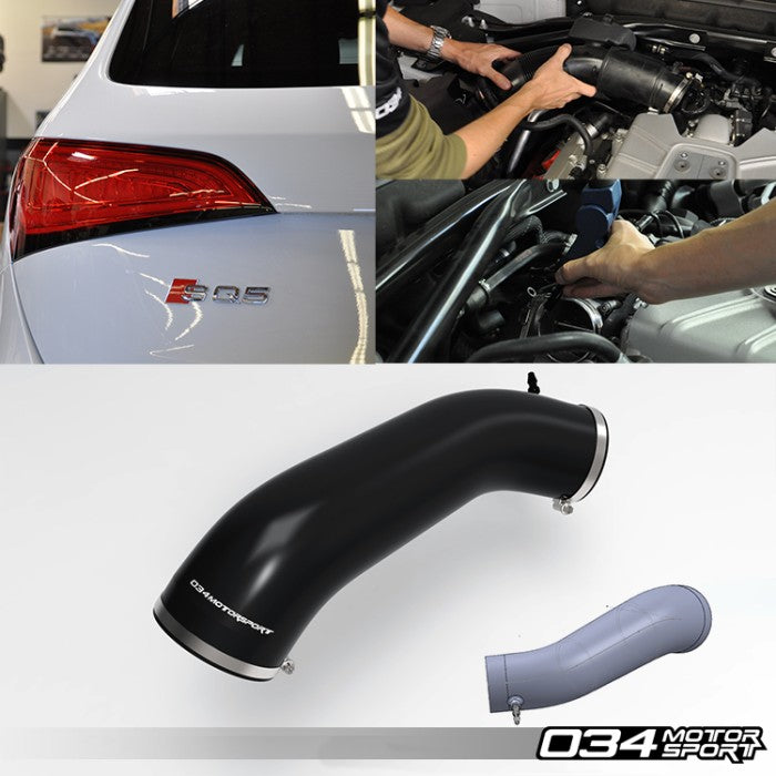 Audi Q5/SQ5 3.0 TFSI Throttle Body Inlet Hose, High-Flow Silicone