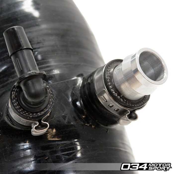 High Flow Silicone Throttle Body Inlet Air Intake Hose for B8 Audi S5 4.2L FSI V8 - 034-112-6016