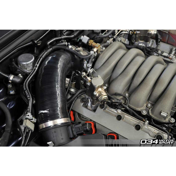 High Flow Silicone Throttle Body Inlet Air Intake Hose for B8 Audi S5 4.2L FSI V8 - 034-112-6016