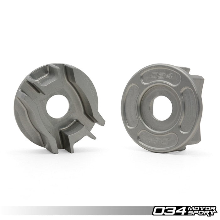 034Motorsport Drivetrain Mount Insert Package, C7 Audi A6/S6/RS6 & A7/S7/RS7, Billet Aluminum - 034-509-6001