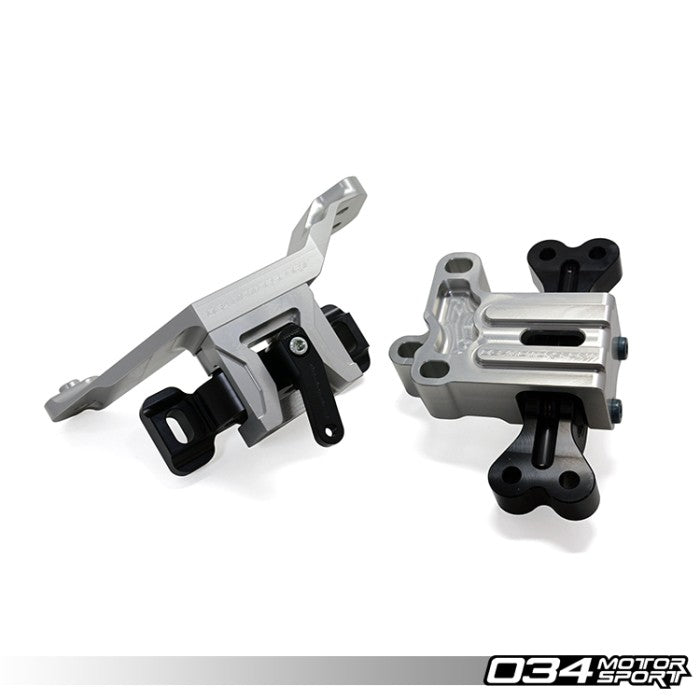 Motorsport Performance StreetSport Engine/Transmission Mount Upgrade Pair, 8J Audi TTRS 2.5 TFSI 6-MT, Billet Aluminum - 034-509-5013