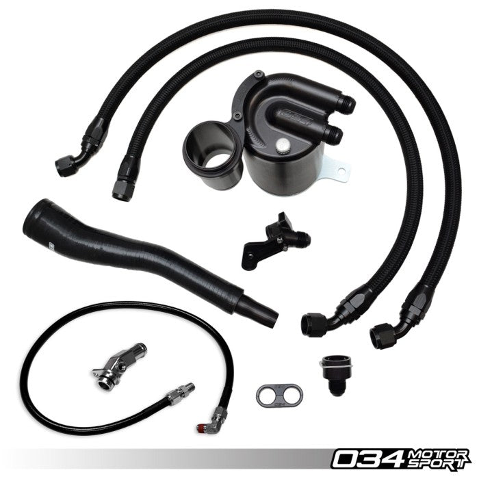 Billet Oil Catch Can & PCV Repair Kit for 8V Audi S3 & MkVII Volkswagen Golf R - 034-101-1008 - Harrys Euro