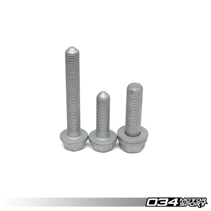 034Motorsport Billet Spherical Dogbone Mount Hardware Kit, 8S Audi TT RS & 8V/8V.5 Audi RS3