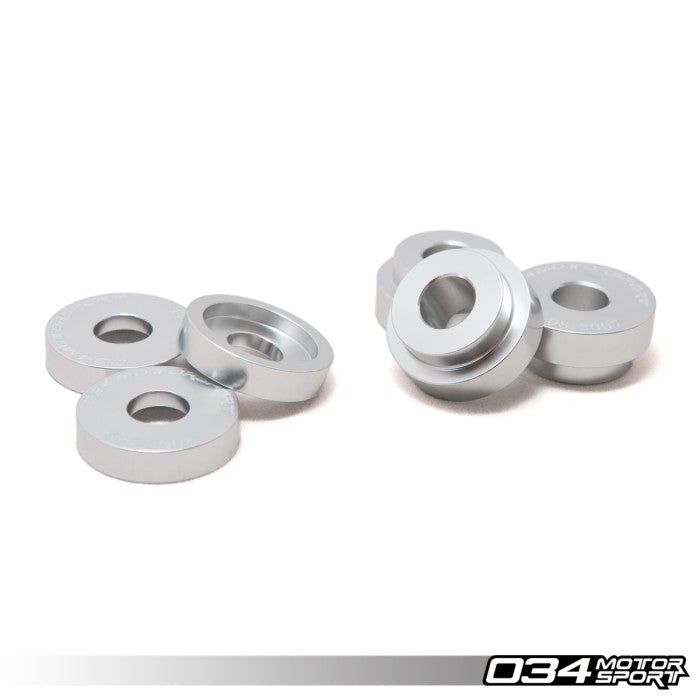 Billet Aluminum Shifter Bracket Bushing Kit for Transverse Audi/Volkswagen Vehicles with Manual Transmissions - 034-508-3005