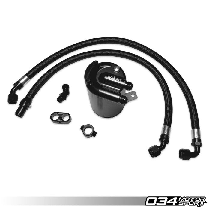 034Motorsport Billet Catch Can Kit for Volkswagen MK8 GTI and Audi 8Y A3/S3