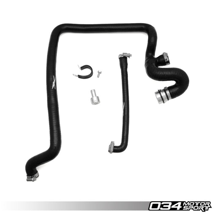 Breather Hose Kit, B5 Audi A4 & Volkswagen Passat 1.8T, AEB with Manual Transmission, Reinforced Silicone - 034-101-3000