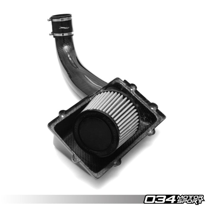 X34 Carbon Fiber MQB Cold Air Intake System, 8V Audi A3/S3/TT/TTS & MkVII VW Golf/GTI/R & MkVII VW GLI, 1.8T/2.0T Gen 3