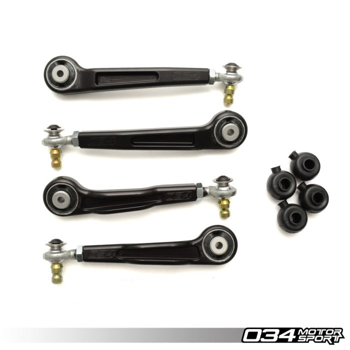 034Motorsport Density Line Adjustable Upper Control Arm Kit, Track Spec, B5/B6/B7/C5 Audi A4/S4/RS4 & A6/S6/RS6 - 034-401-1063