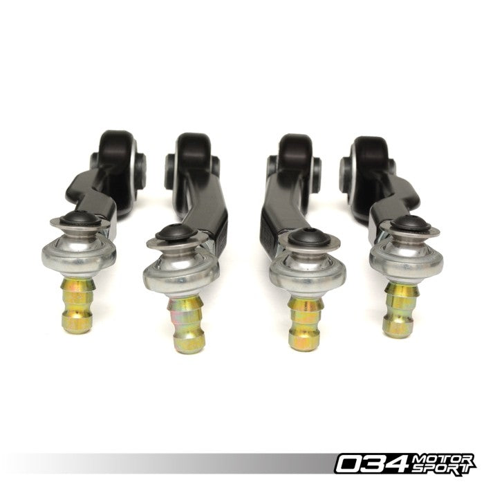 034Motorsport Density Line Adjustable Upper Control Arm Kit, Track Spec, B5/B6/B7/C5 Audi A4/S4/RS4 & A6/S6/RS6 - 034-401-1063