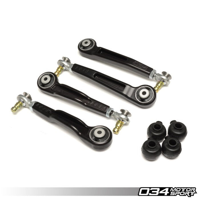 034Motorsport Density Line Adjustable Upper Control Arm Kit, Track Spec, B5/B6/B7/C5 Audi A4/S4/RS4 & A6/S6/RS6 - 034-401-1063