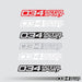 Decal, Die Cut, 034Motorsport - Harrys Euro