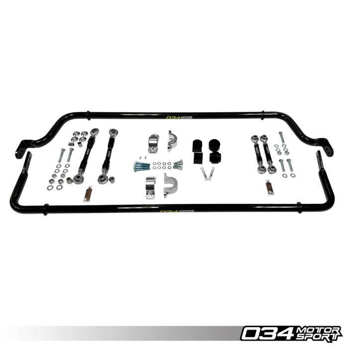 034Motorsport Dynamic+ Adjustable Sway Bar Bundle Package, Gen 1 & Gen 1.5 Audi R8 (4.2 V8 & 5.2 V10)
