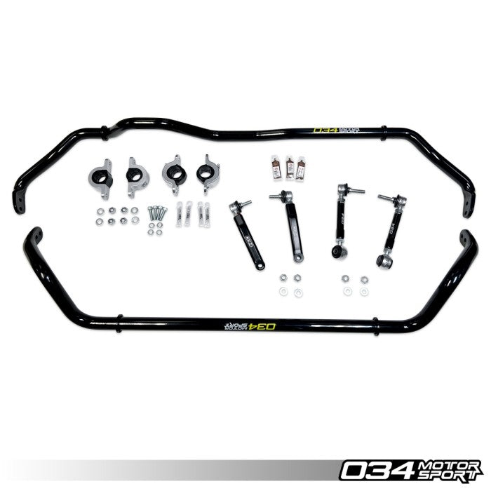 034Motorsport Dynamic+ Sway Bar Bundle Package, B9/B9.5 Audi Q5/SQ5 w/ OEM Air Suspension