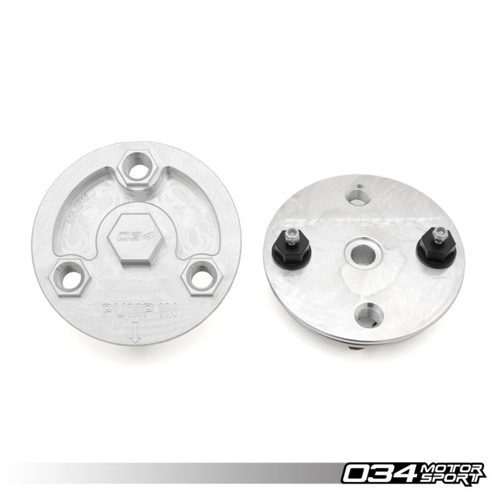 Fully Enclosed FP34 Fuel Pump Surge Tank for Bosch 044 Motorsport Fuel Pump