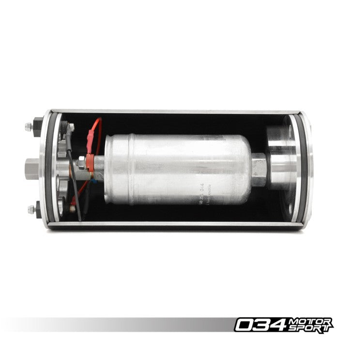 Fully Enclosed FP34 Fuel Pump Surge Tank for Bosch 044 Motorsport Fuel Pump
