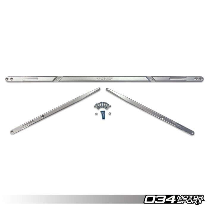 034Motorsport Front Strut Brace, B9 Q5/SQ5, Billet Aluminum