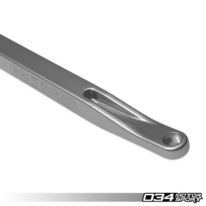 034Motorsport Front Strut Brace, C8 Audi A6/S6/RS6/Allroad & A7/S7/RS7, Billet Aluminum