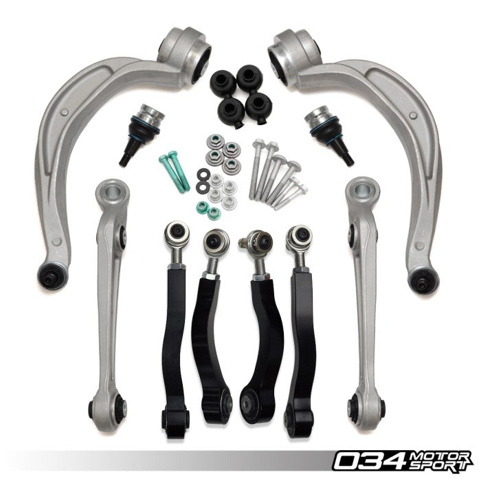 Density Line Control Arm Kit Upper Adjustable, B8/B8.5 Audi A4/S4/RS4, A5/S5/RS5, Q5/SQ5, C7/C7.5 A6/S6/RS6, A7/S7/RS7, & 95B Porsche Macan