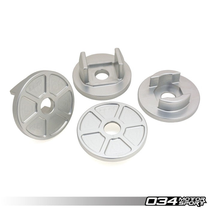 Billet Aluminum Rear Subframe Mount Insert Kit, B8/B8.5 Audi S4/RS4, S5/RS5, Allroad, Q5/SQ5, 95B Porsche Macan - Harrys Euro