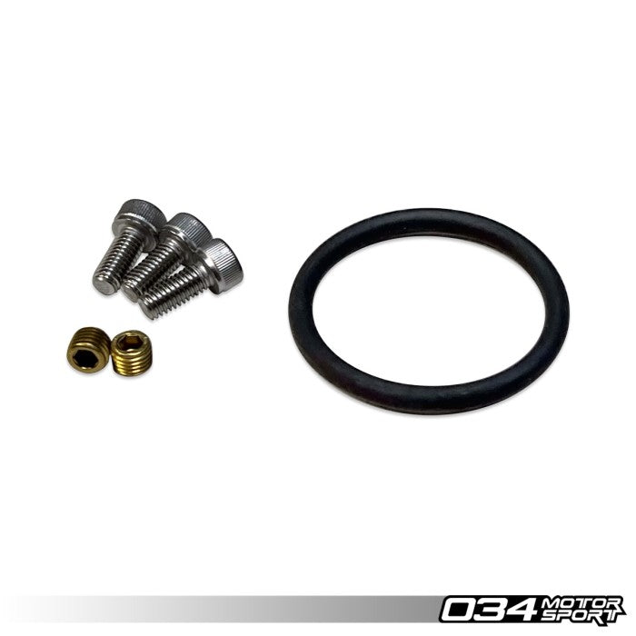 034Motorsport Turbo Muffler Delete w/ Test Ports, Mk8 Volkswagen GTI