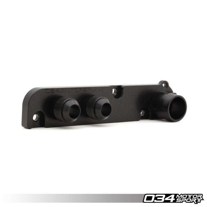 Valve Cover Breather Adapter, 2.0T FSI, Catch Can Provision, Black | 034-101-5005 - Harrys Euro