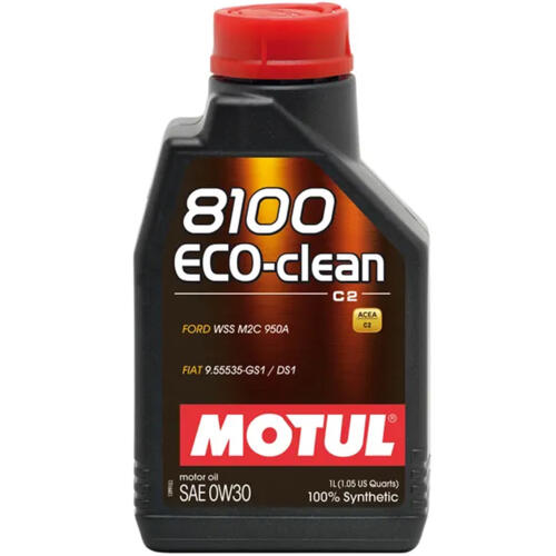 Motul 0W30 - 8100 Eco-Clean - 1L (C2)