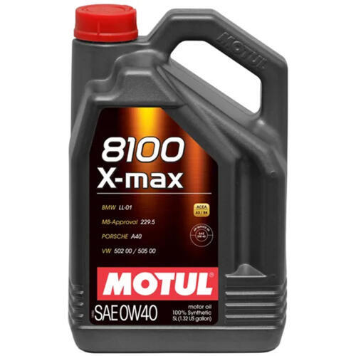 Motul 0W40 - 8100 X-Max - 4L (A3/B4)