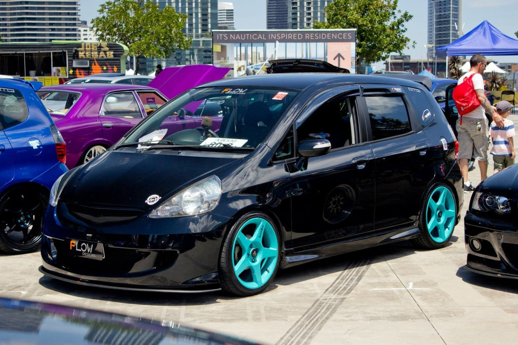MUGEN GD3 Jazz/Fit Front Lip Splitter-Flow Designs