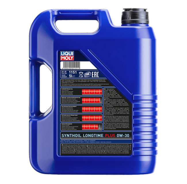 Synthoil Longtime Plus 0W-30 | LIQUI MOLY