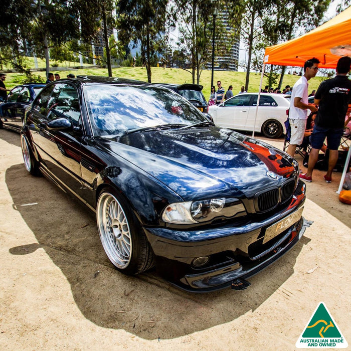 BMW E46 M3 Front Splitter v2-Flow Designs